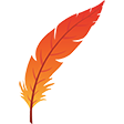 filled feather